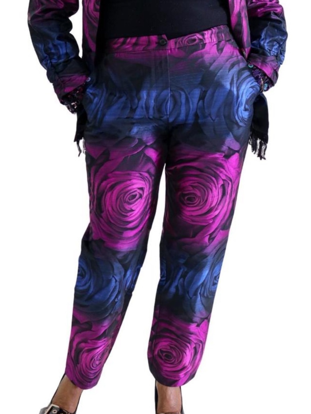 New Berek Garden Floral Dress Pants